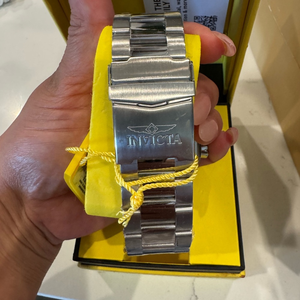 Invicta Two-Tone Silver and Gold Watch - Picture 2 of 4